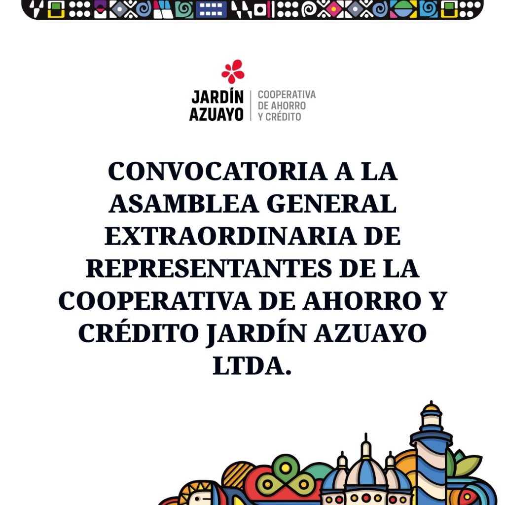 Convocatoria Asamblea General Extraordinaria de Representantes