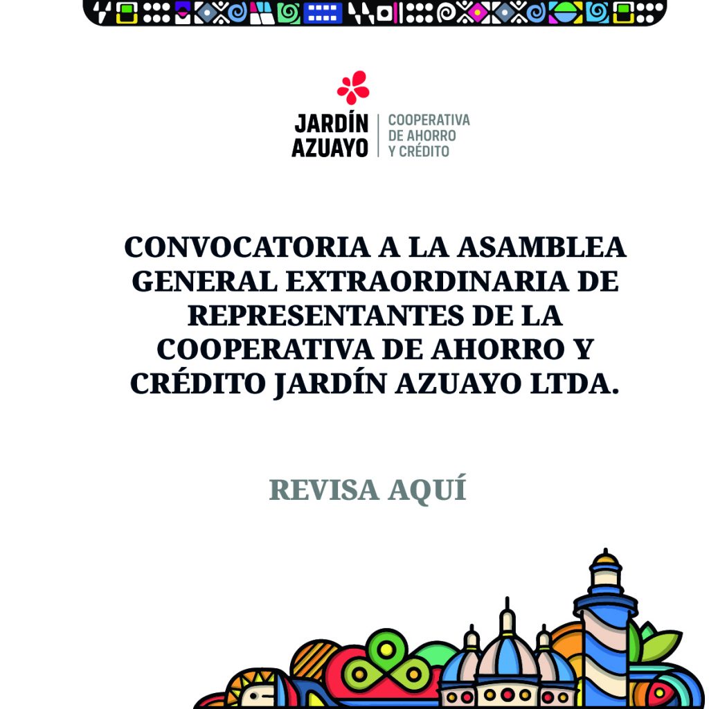 Convocatoria Asamblea General Extraordinaria de Representantes