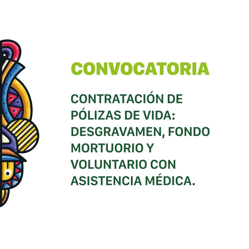 Convocatoria: Contratación de Pólizas de Vida